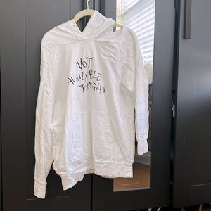 MO&Co. Hoodie “not available tonight”